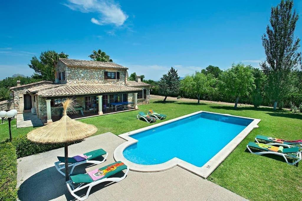 Lovely Stone-clad With Large Garden By Renthousing Pollenca